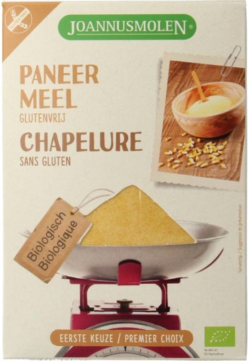 Joannusmolen Paneermeel eerste keuze bio (300 Gram)