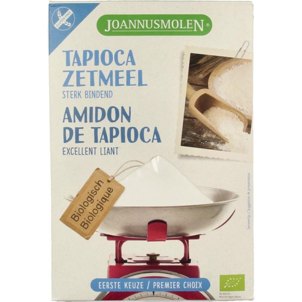 Joannusmolen Tapiocazetmeel eerste keuze bio (250 Gram)