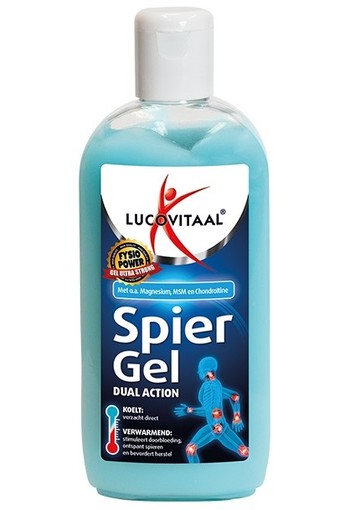 Lucovitaal Spier gel (250 Milliliter)