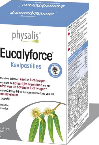 Physalis Eucalyforce keelpastille (30 Tabletten)