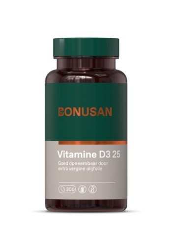 Bonusan Vitamine D3 25 (300 Softgels)