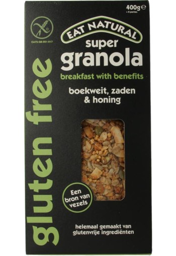 Eat Natural Granola boekweit (400 Gram)