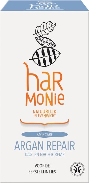 Harmonie Argan repair dag/nachtcreme (50 Milliliter)