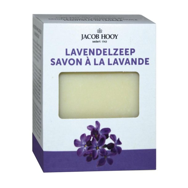 Jacob Hooy Lavendel zeep niet vloeibaar (240 Milliliter)