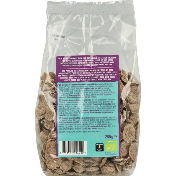 Your Organic Nat Boekweit flakes bio (250 Gram)