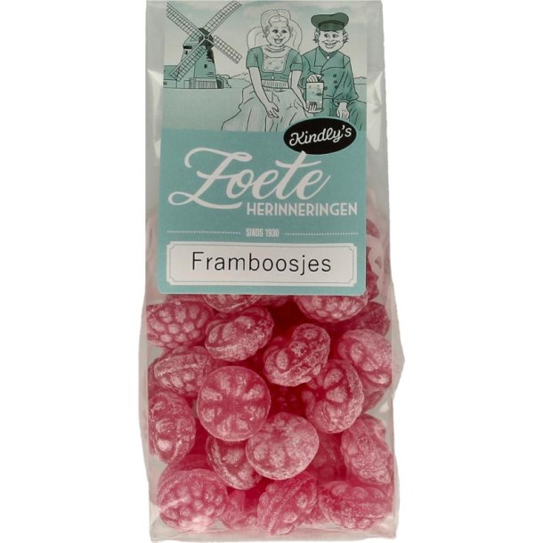 Kindly's Framboosjes zoete herinneringen (180 Gram)