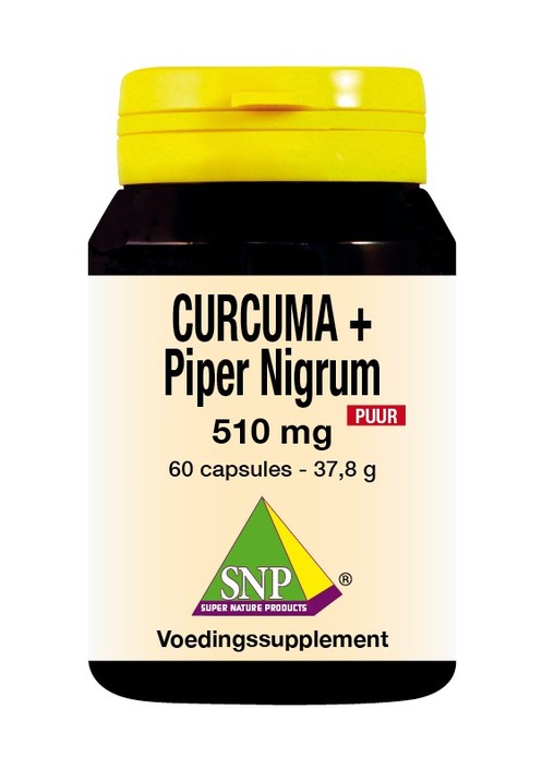 SNP Curcuma & piper nigrum 510mg puur (60 Capsules)
