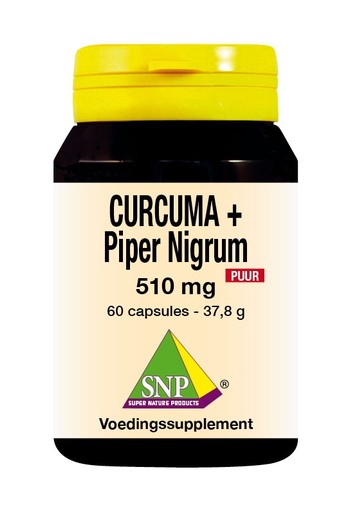 SNP Curcuma & piper nigrum 510mg puur (60 Capsules)