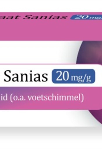 Sanias Miconazolnitraat 20 mg creme (30 Gram)