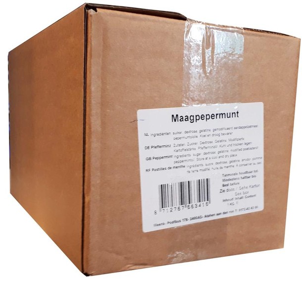 Meenk Maagpepermunt (3 Kilogram)