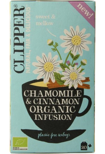 Clipper Chamomile & cinnamon organic infusion bio (20 Zakjes)