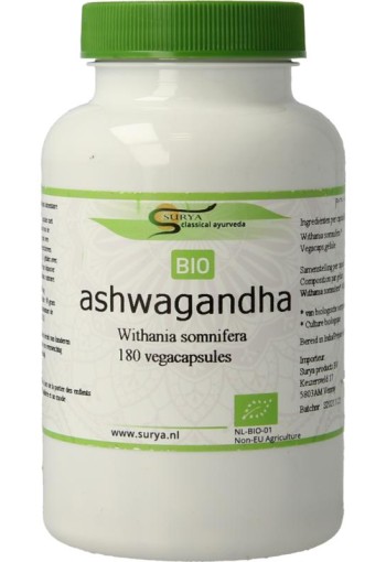 Surya Ashwagandha bio (180 Capsules)