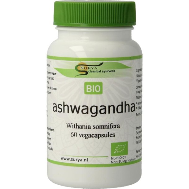 Surya Aswagandha bio (60 Capsules)