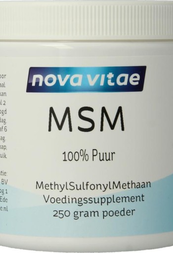 Nova Vitae MSM poeder (250 Gram)