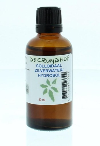 Cruydhof Colloidaal zilverwater hydrosol uitwendig (50 Milliliter)