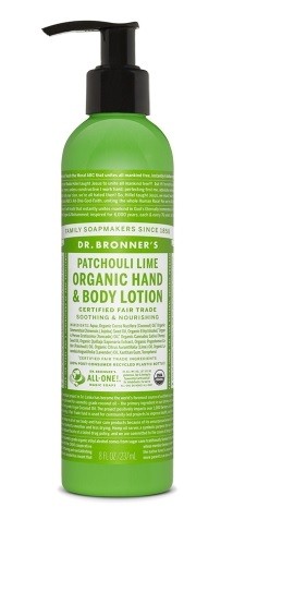 Dr Bronners Bodylotion patchouli lime (240 Milliliter)