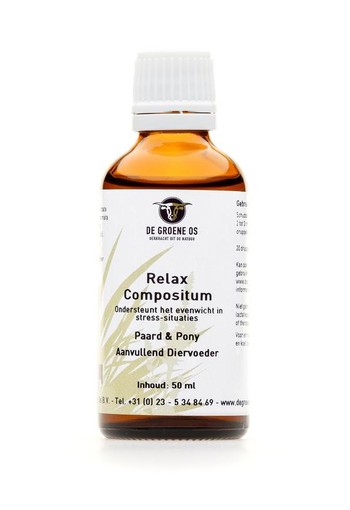 Groene Os Relax compositum paard/pony (50 Milliliter)