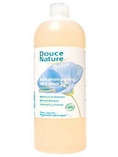 Douce Nature Baby Badschuim & Shampoo 1000ml