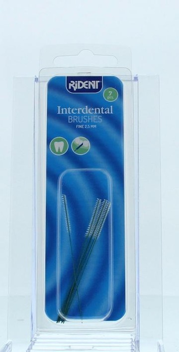 Rident Interdentale borstel 2.5 mm (7 Stuks)