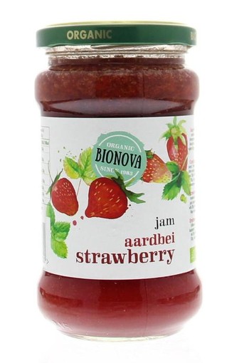 Bionova Aardbeienjam bio (340 Gram)