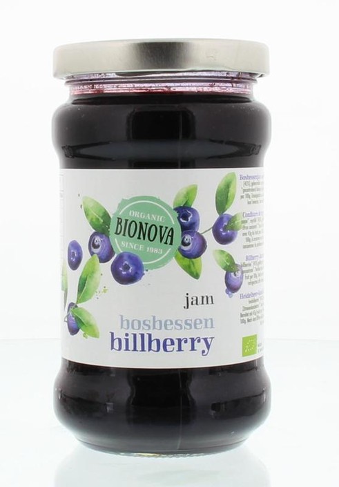 Bionova Bosbessenjam bio (340 Gram)