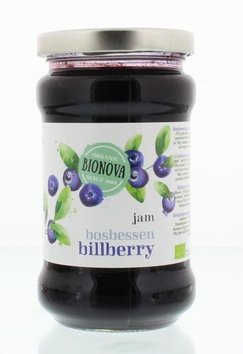 Bionova Bosbessenjam bio (340 Gram)