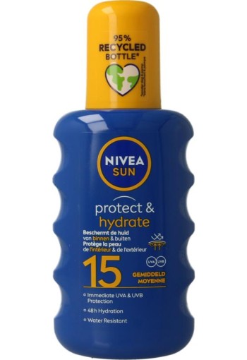 Nivea Sun protect & hydrate zonnespray SPF15 200 Milliliter