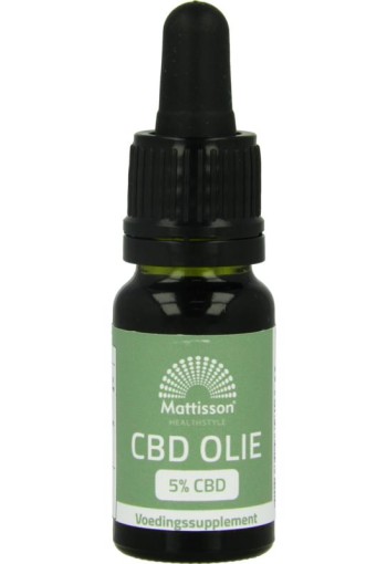 Mattisson CBD olie 5% (10 Milliliter)