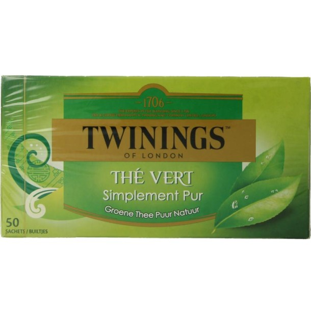 Twinings Pure green tea (50 Zakjes)