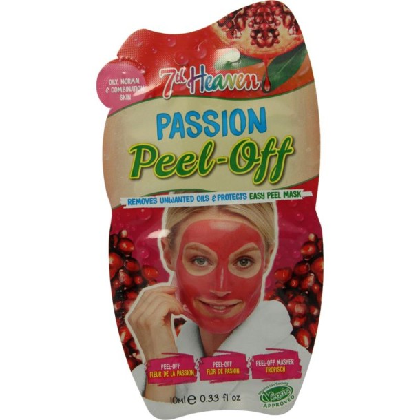 Montagne 7th Heaven gezichtsmasker passion peel-off (10 Milliliter)