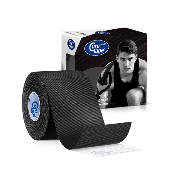 Curetape Sports zwart 5cm x 5m (1 Stuks)