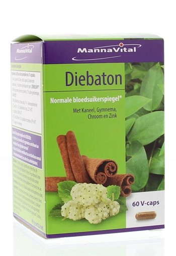 Mannavital Diebaton (60 Vegetarische capsules)