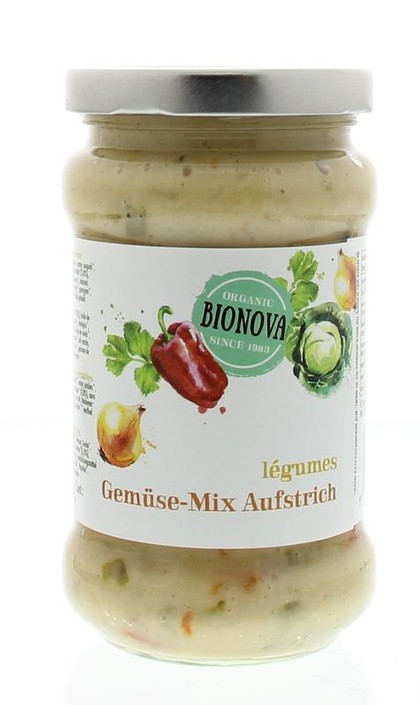 Bionova Sandwichspread groente bio (280 Gram)