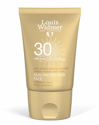 Louis Widmer Sun Protection Face Zonder Parfum Zonnecreme SPF30 - 50 ml