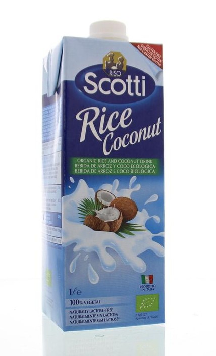 Riso Scotti Rice drink coconut bio (1 Liter)