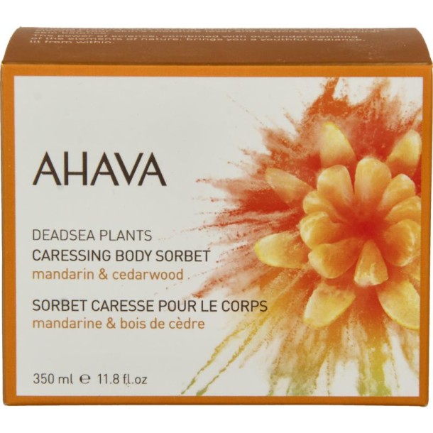 Ahava Caressing body sorbet Mandarin & Cedarwood (350 Gram)