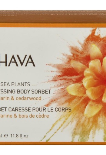 Ahava Caressing body sorbet Mandarin & Cedarwood (350 Gram)