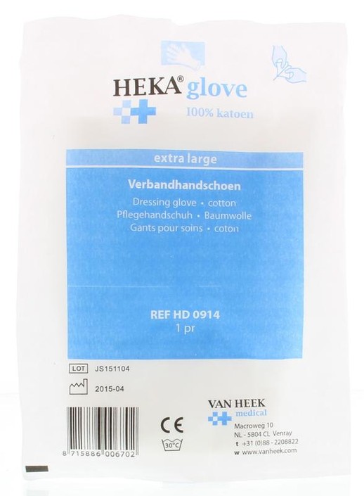 Heka Verbandhandschoenen maat XL (2 Stuks)