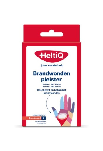 Heltiq Brandwonden pleister (5 Stuks)