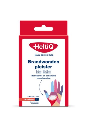 Heltiq Hydrogel pleisters voorheen brandwonden pleister (5 Stuks)