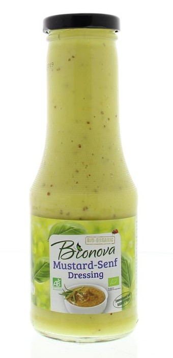 Bionova Mosterd salade dressing bio (290 Milliliter)