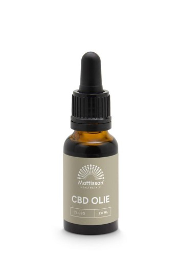 Mattisson CBD olie 5% (20 Milliliter)