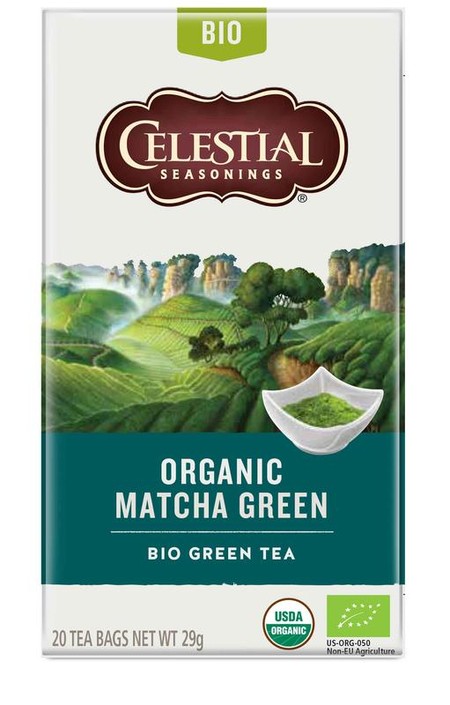 Celestial Season Organic matcha green bio (20 Zakjes)