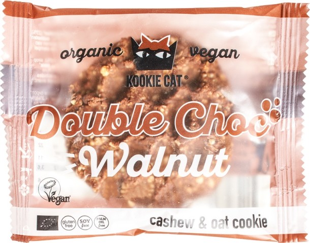 Kookie Cat Cacao double choc walnut bio (50 Gram)