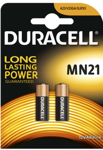 Dura­cell Al­ka­li­ne bat­te­rij MN21 2 stuks
