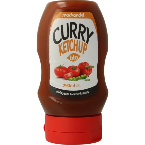 Machandel Curry ketchup fles bio (290 Gram)