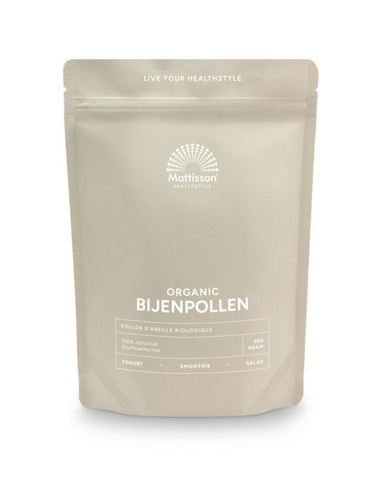 Mattisson Bijenpollen stuifmeelkorrels bio (300 Gram)