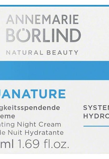 Borlind Aquanature hydraterende nachtcreme (50 Milliliter)