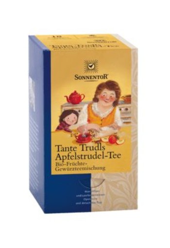 Sonnentor Tante Trudis apfelstrudel thee bio (18 Zakjes)