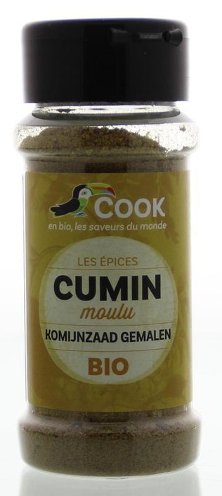 Cook Komijn gemalen bio (40 Gram)